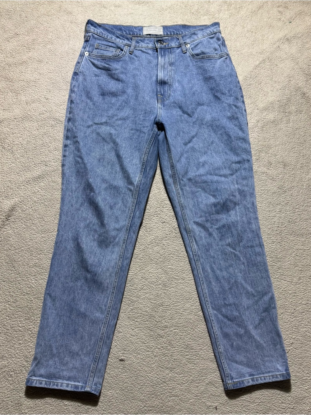 Everlane Jeans Womens 29 Regular Original Cheeky Organic Cotton Light Wash 30x28